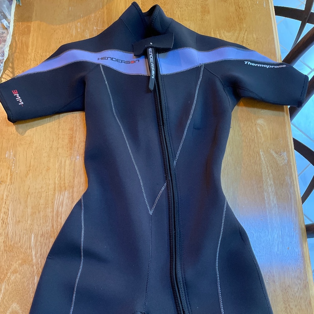 Ladies Henderson shorty wetsuit shortie 6